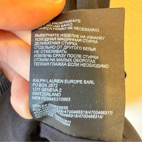 Club Monaco Black Babydoll Mini Dress Womens 6 Whimsigoth Coquette Sleeveless - Picture 4 of 12